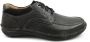 Josef Seibel Zwarte Veterschoen Black Heren - Thumbnail 1