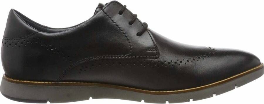 Josef Seibel Zwarte Veterschoenen