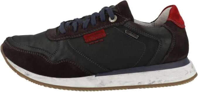 Josef Seibel Zwarte Veterschoenen Black Heren