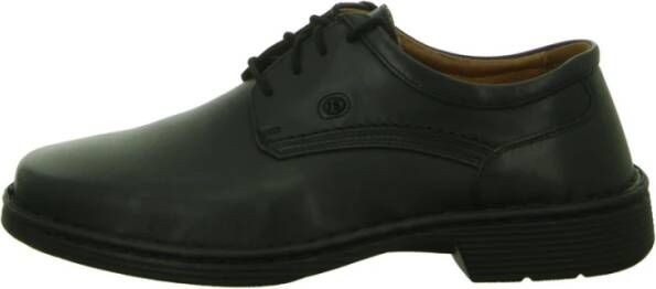 Josef Seibel Zwarte Veterschoenen