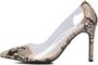 Josh V Elegante Beige Leren Slippers Brown Dames - Thumbnail 4