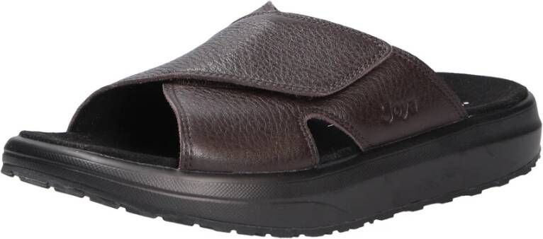 Joya Bruine Comfort Slide Sandaal Rio III