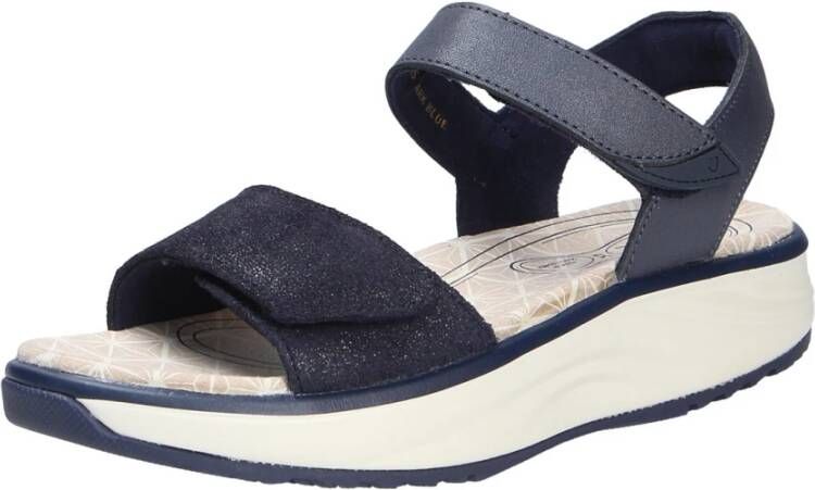 Joya Comfort Sandaal Flores Dark Blue