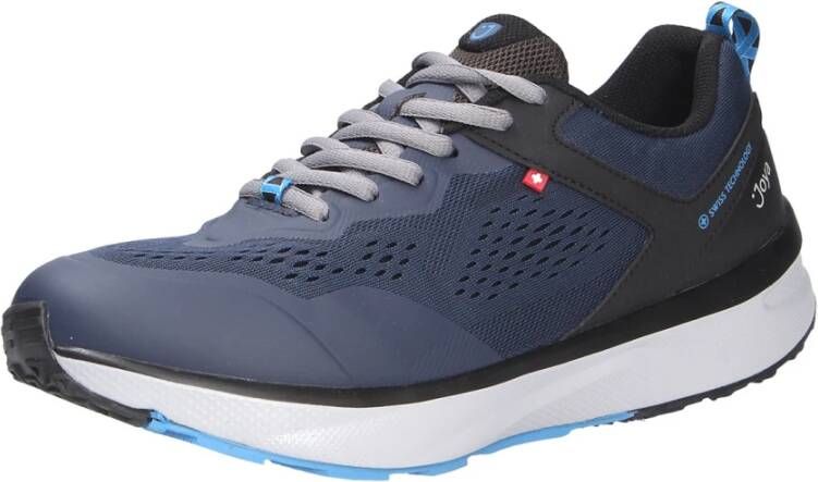 Joya Comfortabele Blauwe Veterschoen Veloce M