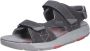 Joya Comfortabele donkerblauwe sandalen - Thumbnail 5