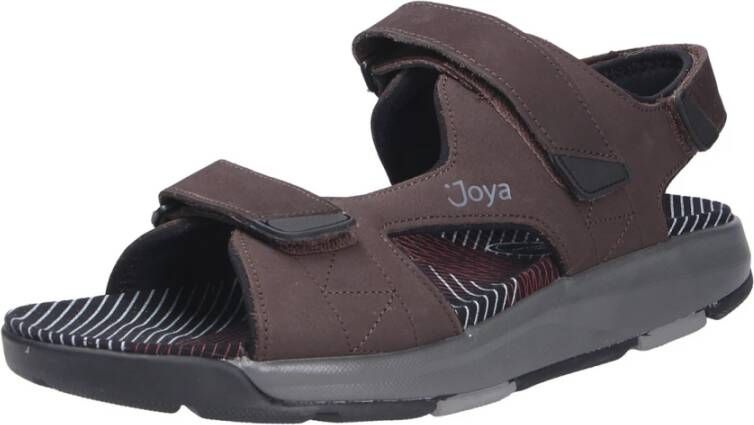 Joya Comfortabele Donkerbruine Sandalen