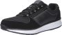 Joya DYNAMO ZIP 254sne Zwarte sneakers met rits wijdte H - Thumbnail 2