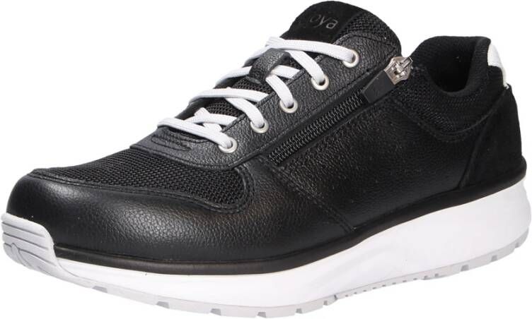 Joya Comfortabele Zwarte Zip Schoenen
