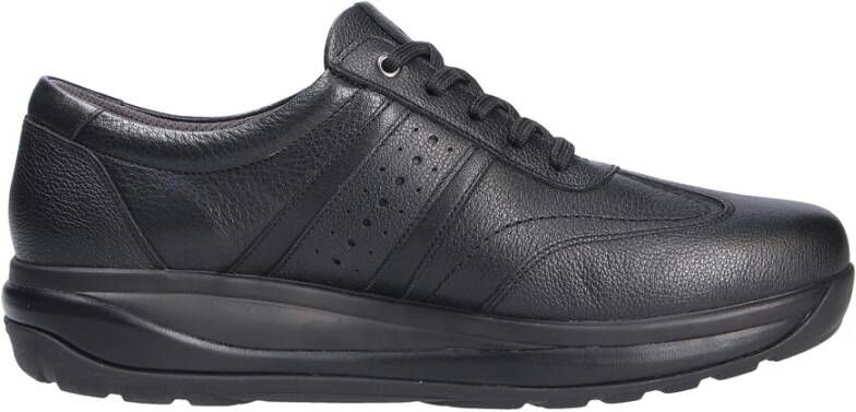 Joya Comfortabele Zwarte Veterschoen