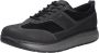 Joya DAVID II BLACK II JO501A Zwarte heren sneaker wijdte H met schokdempende PU zolen - Thumbnail 2
