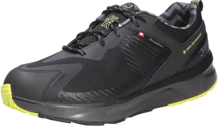 Joya Comfortabele Zwarte Veterschoen Veloce STX M