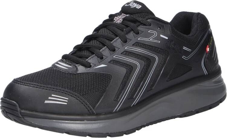 Joya Comfortabele Zwarte Veterschoenen