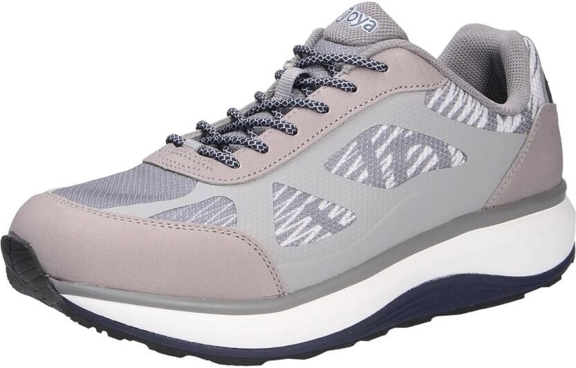 Joya CANCUN II GREY 248sne Lichtgrijze sneaker met super zachte PU zolen wijdte H - Foto 3