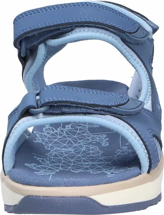 Joya KOMODO BLUE JY057A Blauwe sandalen met schokdempende zolen wijdte H