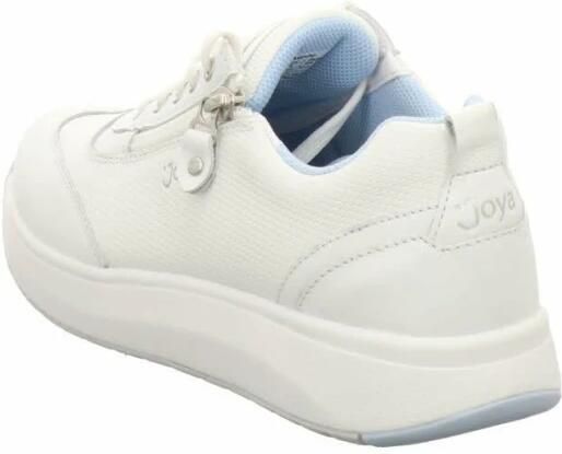 Joya LAURA White JY038A Witte sneaker met schokdempende PU zolen wijdte H - Foto 3