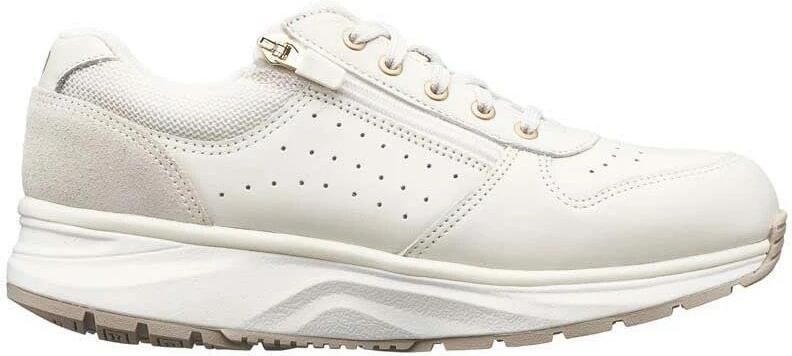 Joya DYNAMO ZIP White 971sne Witte dames sneakers met rits en dempende zolen - Foto 3