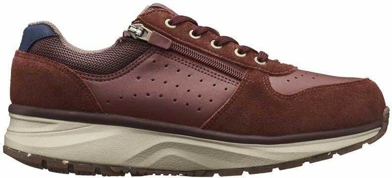 Joya DYNAMO ZIP W D.Red JO021A Roestbruine dames sneaker met rits wijdte H - Foto 3