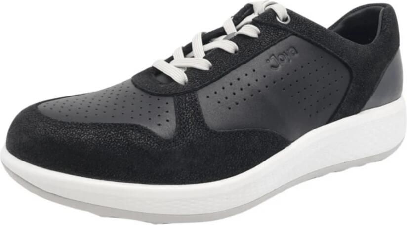 Joya BRITT BLACK 930SNE Zwarte dames sneaker met schokdempende PU zolen - Foto 2