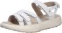 Joya MERIDA White JY05A Witte sandalen met schokdempende zolen wijdte H - Thumbnail 2
