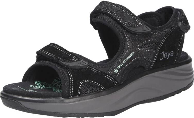 Joya Zwarte Komodo Sandalen