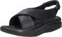 Joya Zwarte Lissabon Sandalen Comfortabele Wandelschoenen - Thumbnail 1