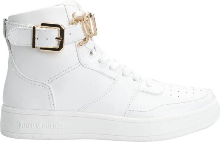 Juicy Couture Stijlvolle leren sneakers met merkdetails White Dames