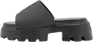 Juicy Couture Vrouwenslippers Baby Track Zwart Dames