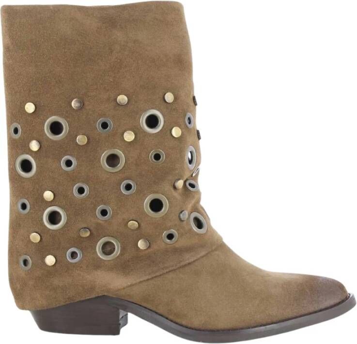 Julie Dee Dames Cognac Schoenen Mw574