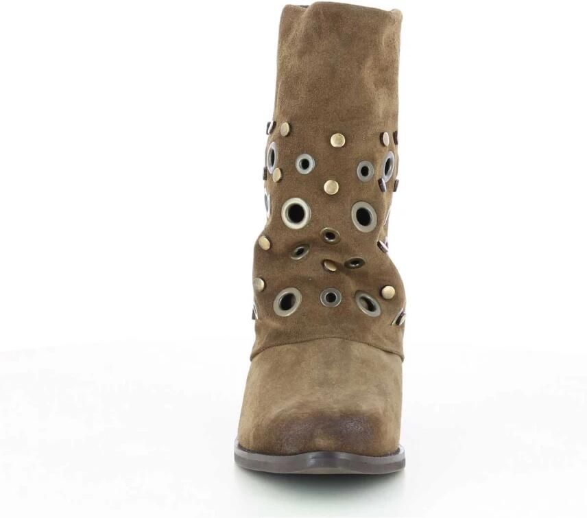 Julie Dee Dames Cognac Schoenen Mw574