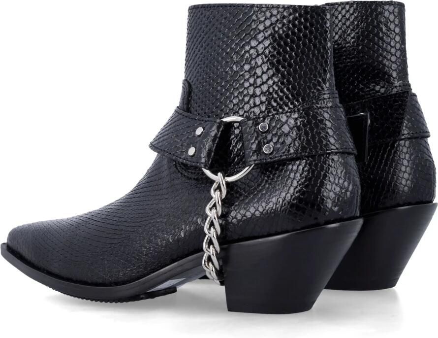 Junya Watanabe Enkellaarsjes met slangenprint - Foto 2