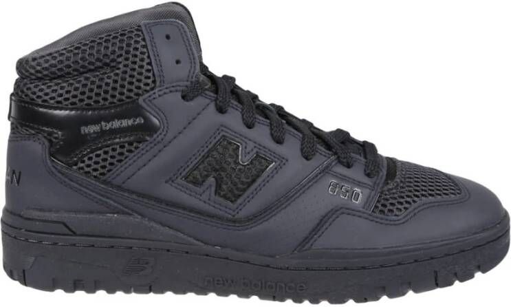 Junya Watanabe New Balance Zwarte Sneakers Bb650 Black Heren