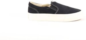 Junya Watanabe Stepney Workers Club Suede slip op sneakers Zwart Heren