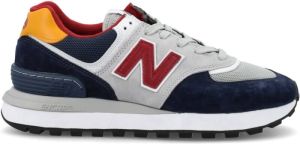 Junya Watanabe Veelkleurige suede en stof 574 Legacy Sneakers Grijs Heren