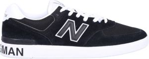 Junya Watanabe Zwarte Leren Sneakers voor Heren Zwart Heren
