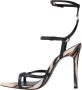 Just Cavalli Animalier Sophisticated Sandalen Zwart - Thumbnail 1
