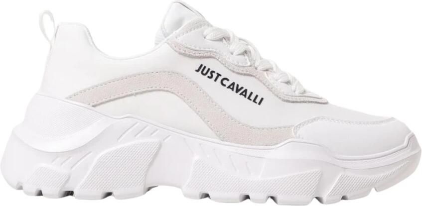 Just Cavalli Casual Leather Sneakers Chunky Sole - Foto 3