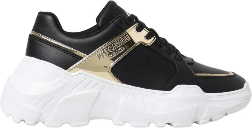 Just Cavalli Zwarte Sneakers voor Vrouwen Black Dames - Foto 3