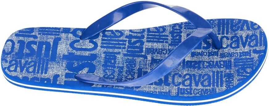Just Cavalli Heren Logo Flip-Flops Strandkleding Blue - Foto 6