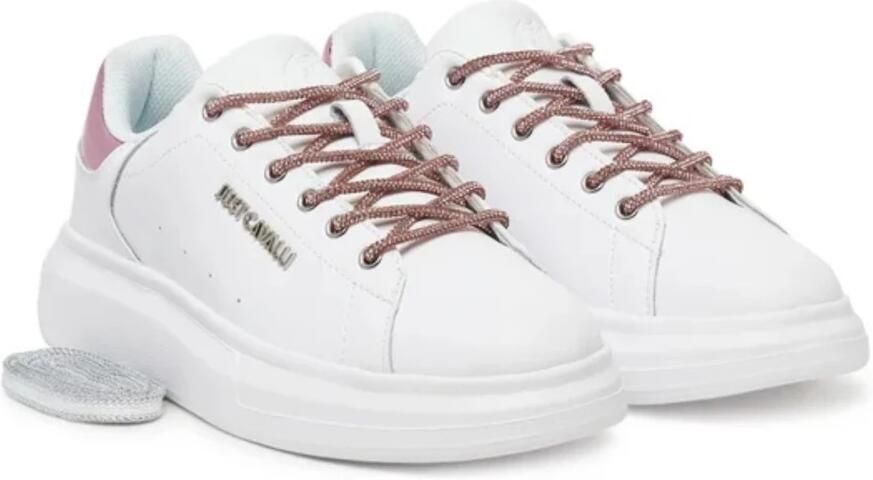 Just Cavalli Gouden spiegeleffect sneakers Ursa - Foto 5