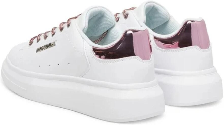 Just Cavalli Gouden spiegeleffect sneakers Ursa - Foto 4