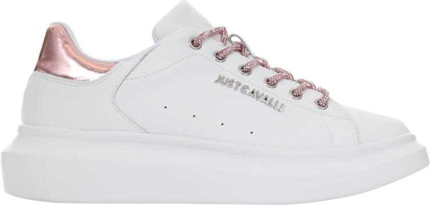 Just Cavalli Leather Low-top Sneakers