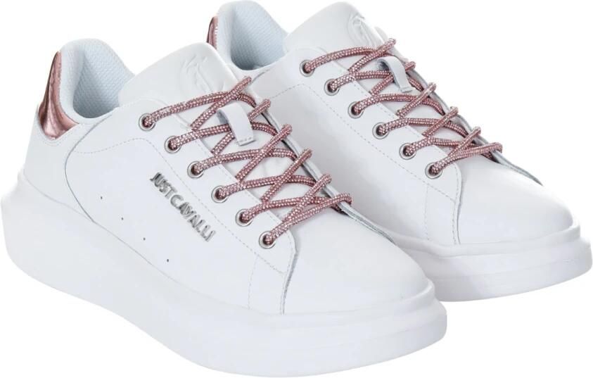 Just Cavalli Leather Low-top Sneakers - Foto 2