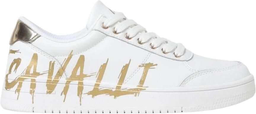 Just Cavalli Logo-Printed Lace-Up Sneakers - Foto 3