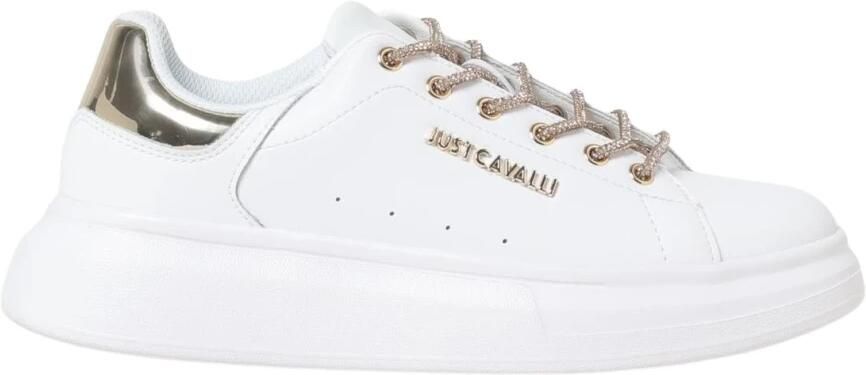 Just Cavalli Platform Sneakers Strass Detail - Foto 2