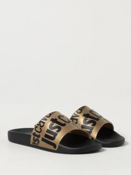 Just Cavalli Platte slippers voor casual comfort