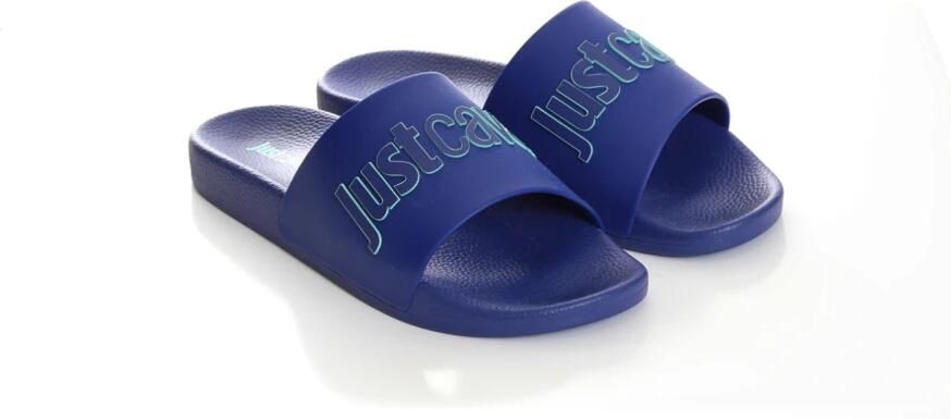 Merkloze Blauwe Heren Slippers Comfortabele Zomerschoenen - Foto 2