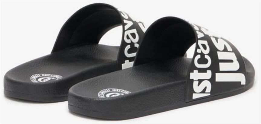 Just Cavalli Pool Slides met gehamerd effect zool - Foto 4