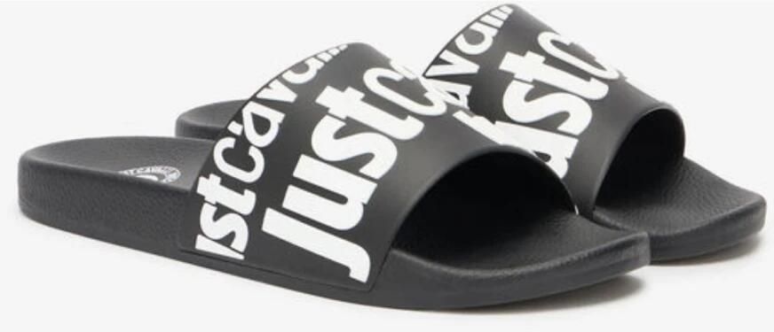 Just Cavalli Pool Slides met gehamerd effect zool - Foto 5