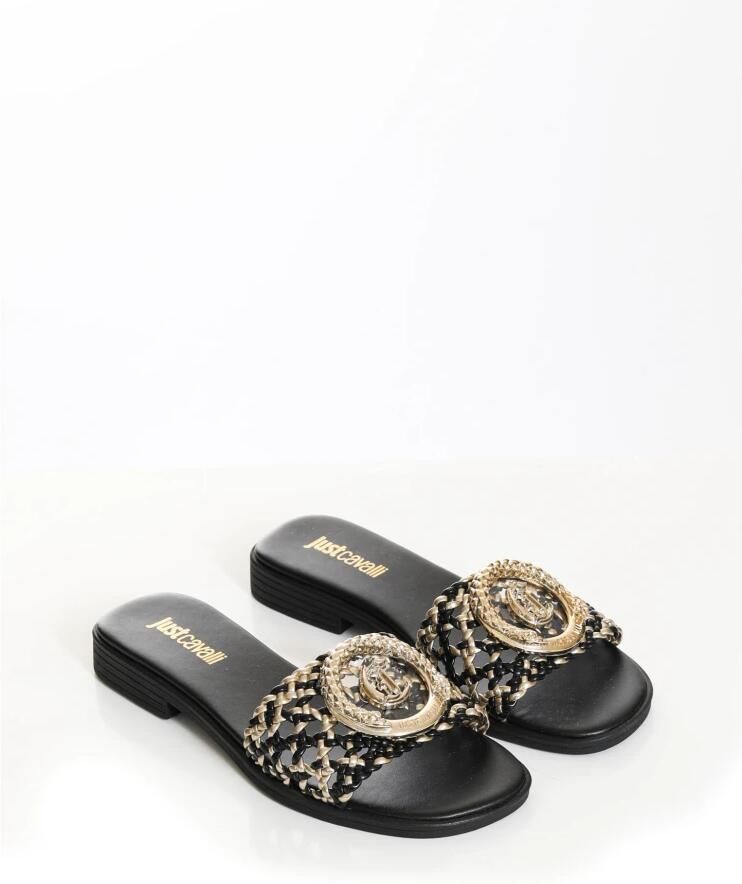 Just Cavalli Sandalen met Logo-Applicatie - Foto 2