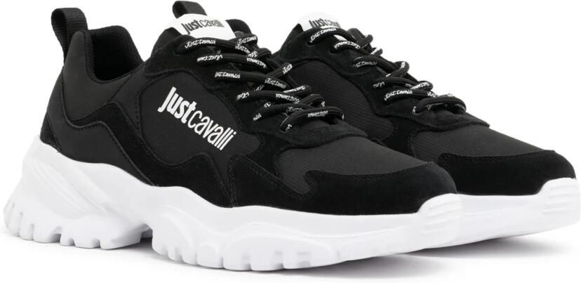 Just Cavalli Scarpa Sneaker Stijlvolle Sneakers Black Heren